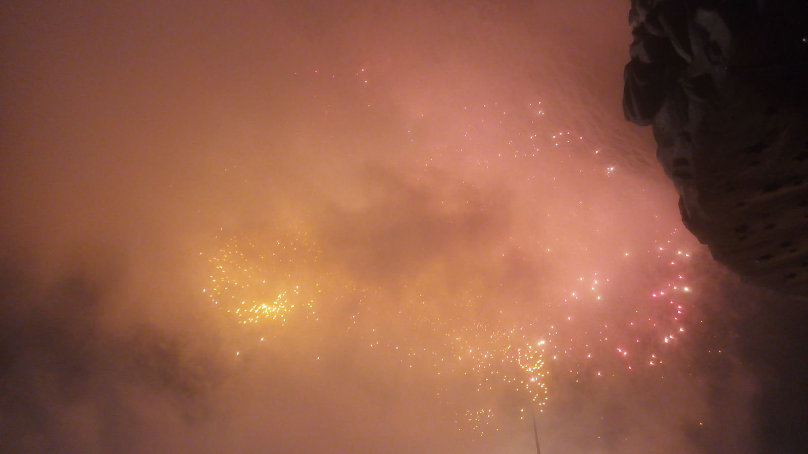 Fireworks, you're just space! - My, Fireworks, Moscow