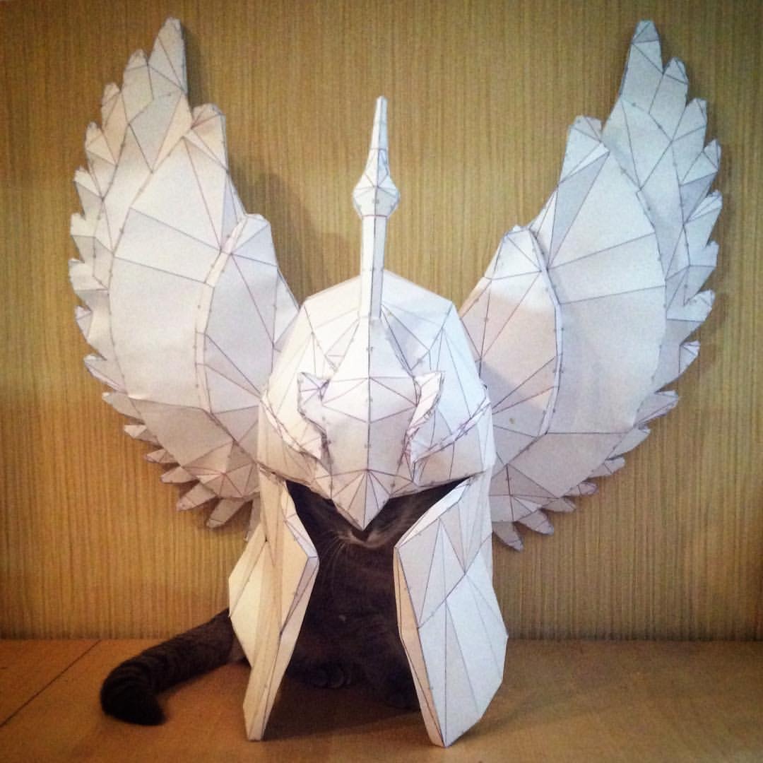 Way of the Cat Warrior - My, cat, Cosplay, Pepakura