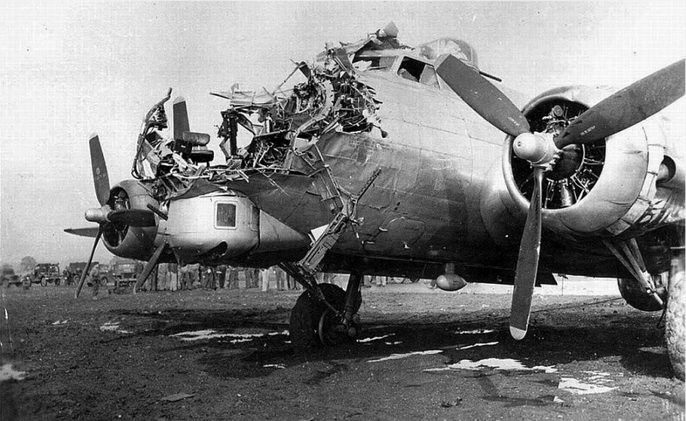 Boeing B-17 Flying Fortress. - Aviation, Boeing B-17, The Second World War, USA, Video, Longpost