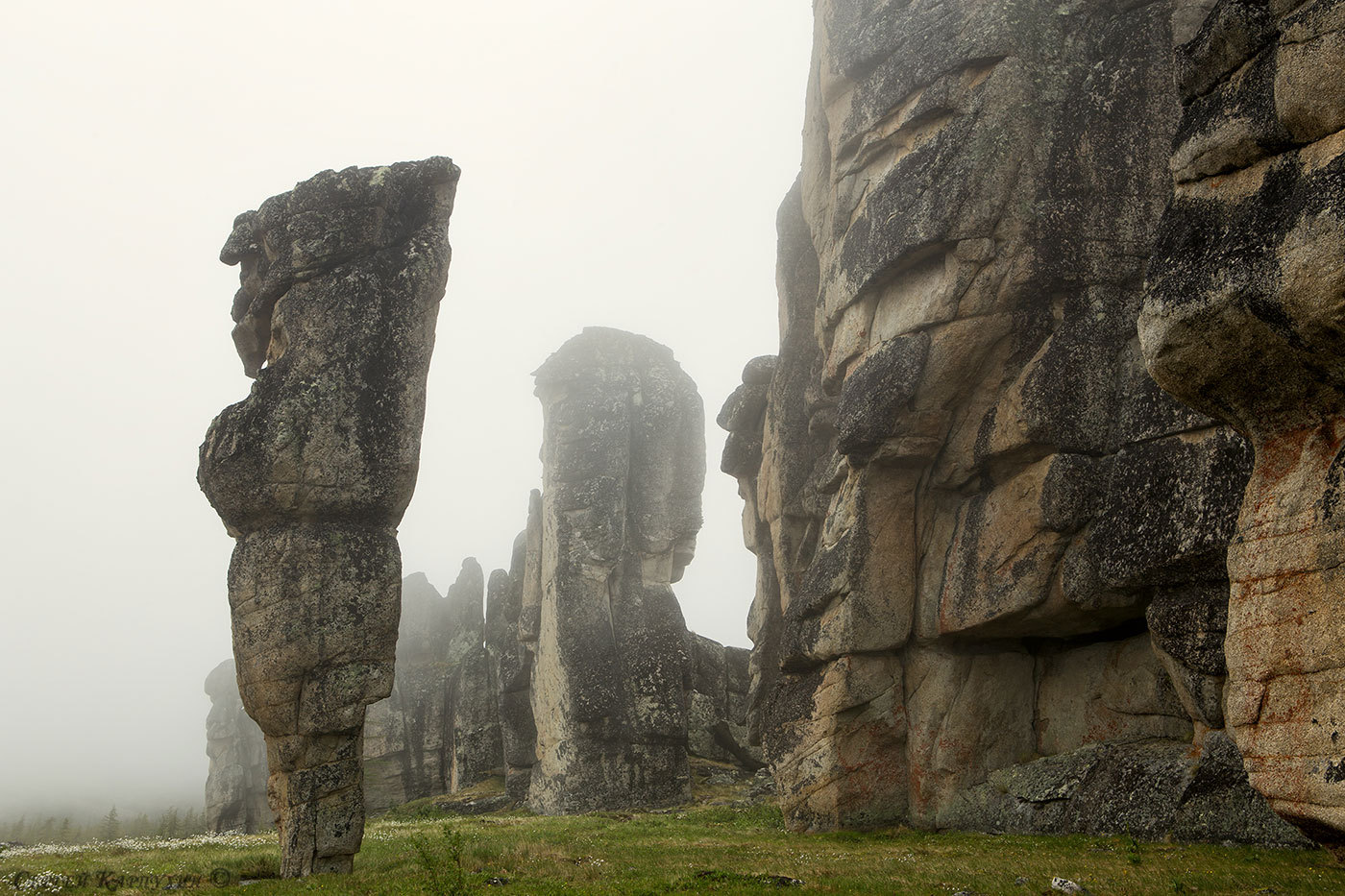 Met the sunrise.. - Pillar, Yakutia, Troll