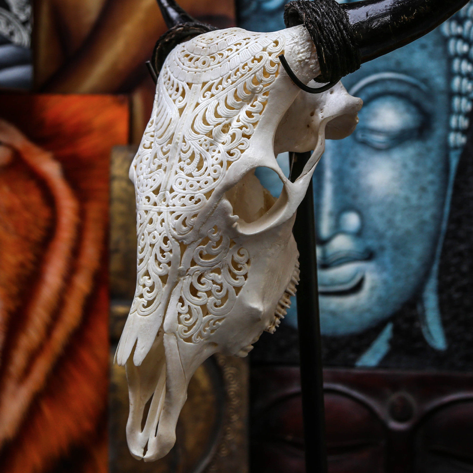 Bone carving - Craft, Carving, Bones, Animals, Scull, Longpost