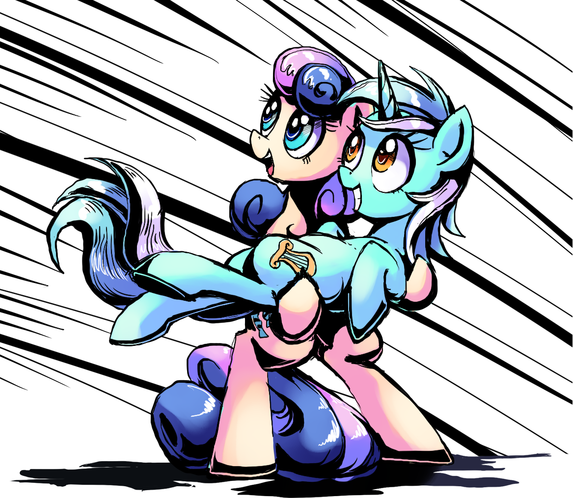 Something Exciting Up and Left - Deviantart, My little pony, Art, Lyra heartstrings