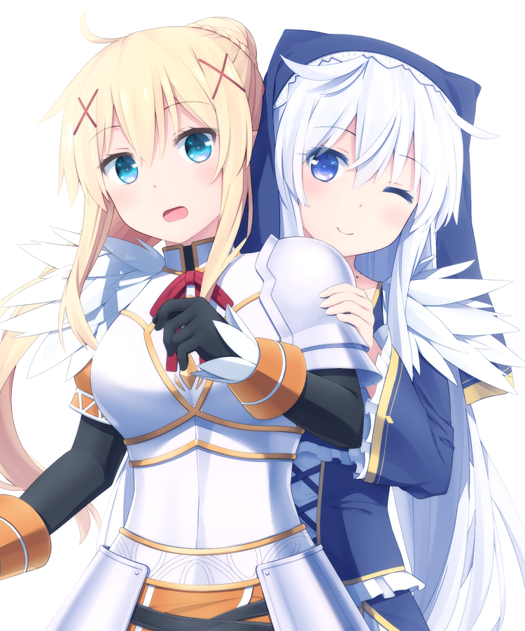 Anime Art - Anime, Anime art, Konosuba, Darkness, Eris