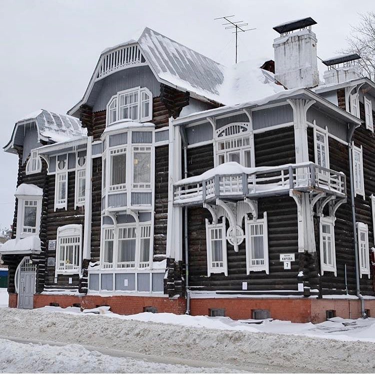 The former mansion of civil engineer A.D. - Tomsk, Mansion