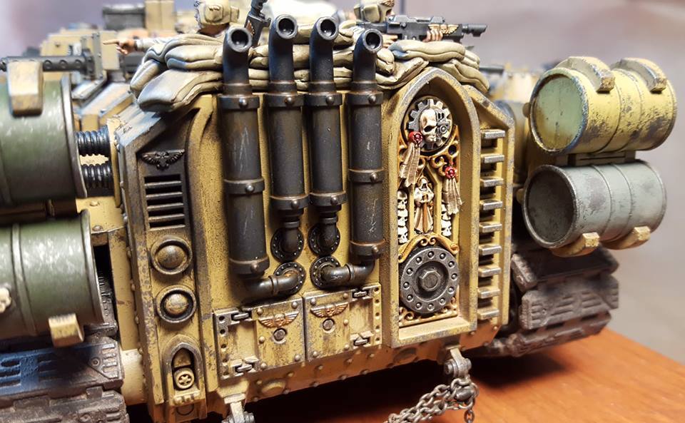 Heavy machinery - Warhammer 40k, Imperial guard, Longpost, Modeling, Tanks