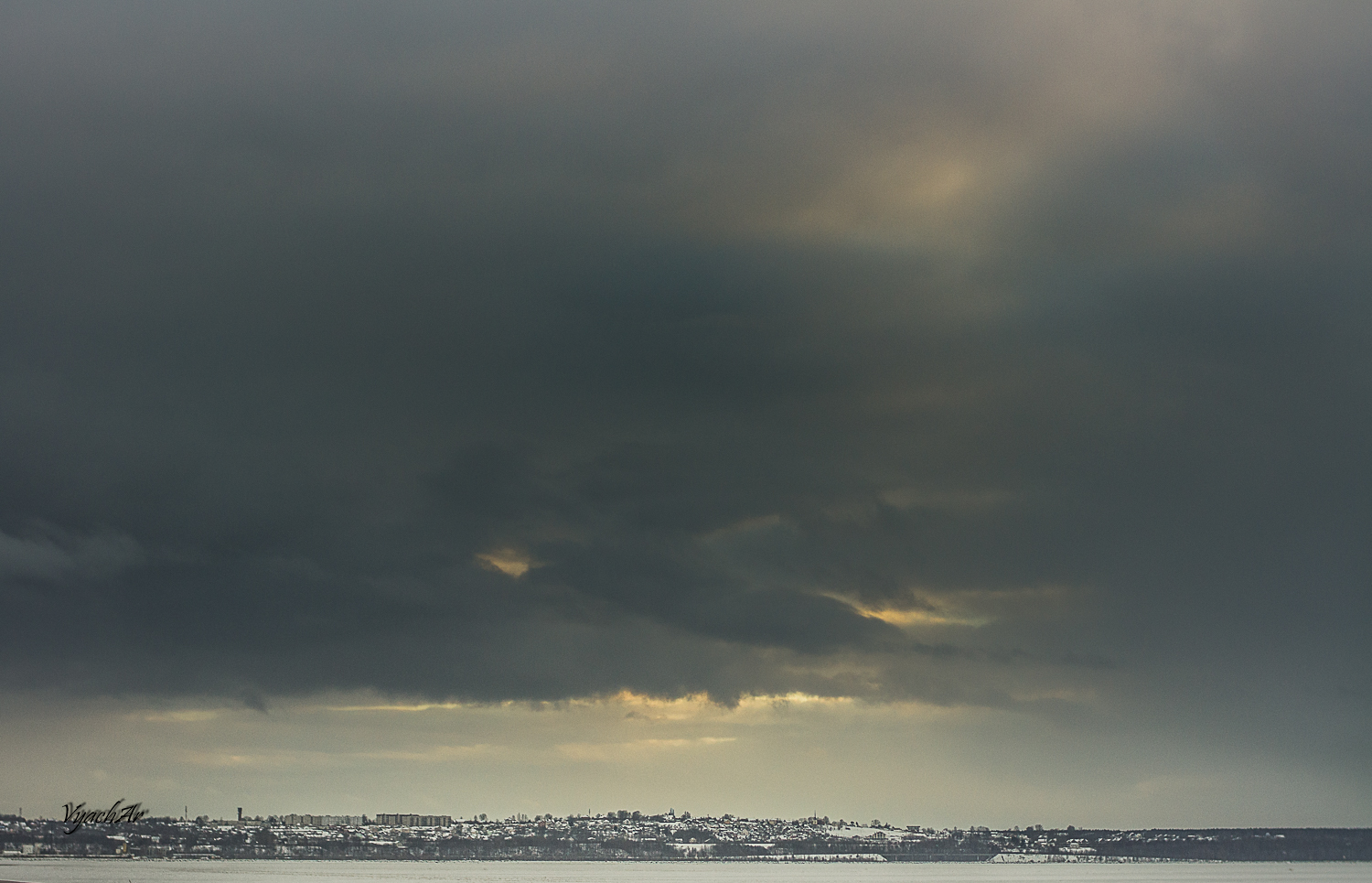 By the dam - My, Saint Petersburg, Dam, Ring, Road, Snow, Blizzard, Longpost