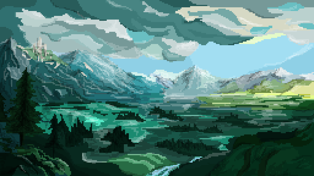 Pixel Art - Pixels, Art, Not mine, Longpost, Pixel