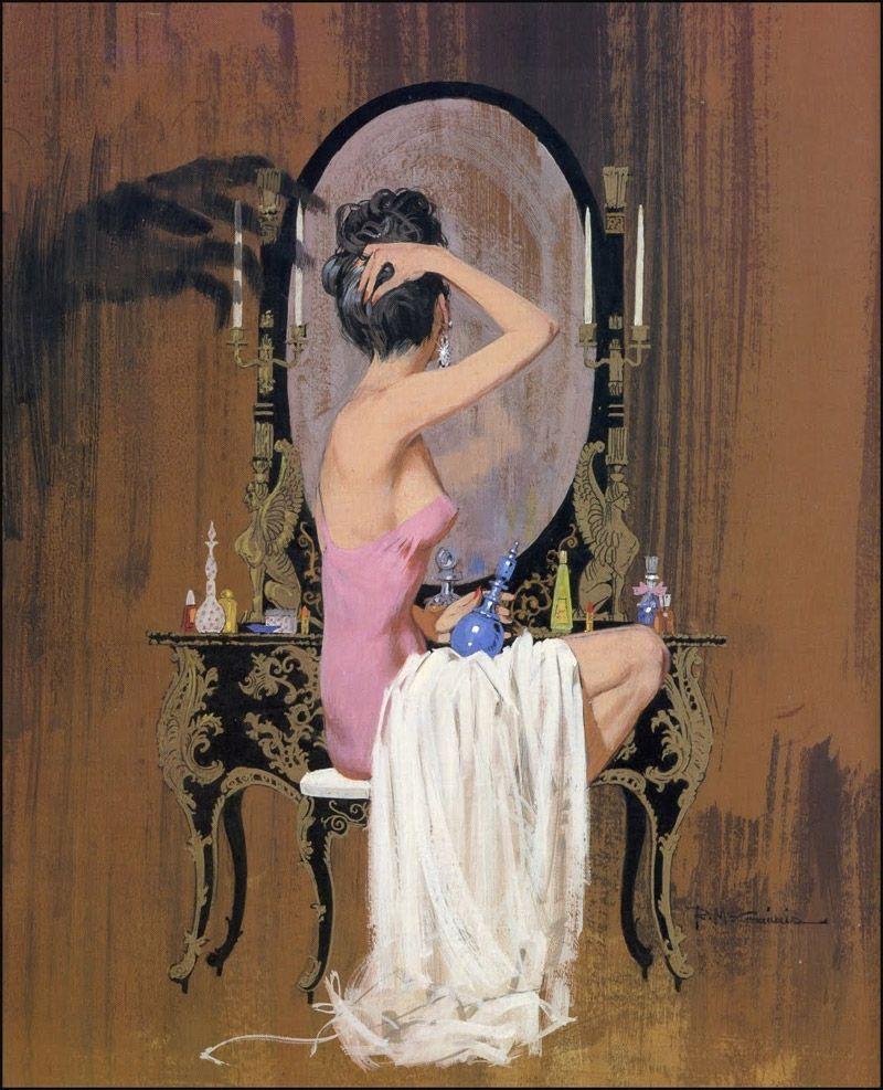 Pin-up illustrations by Robert McGinnis - NSFW, Illustrations, Pin up, Longpost