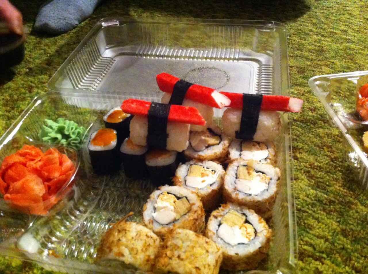 Harsh Ural sushi - My, Not advertising, My, Sushi delivery, Permian, , Yummy