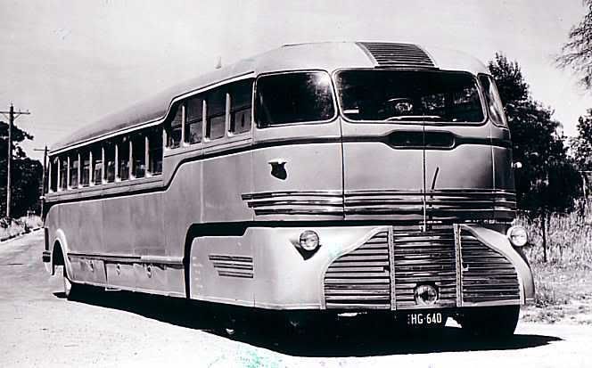 1945 Unusual bus Fowler Landliner - Bus, Australia, Retro, The photo, Interesting, Longpost