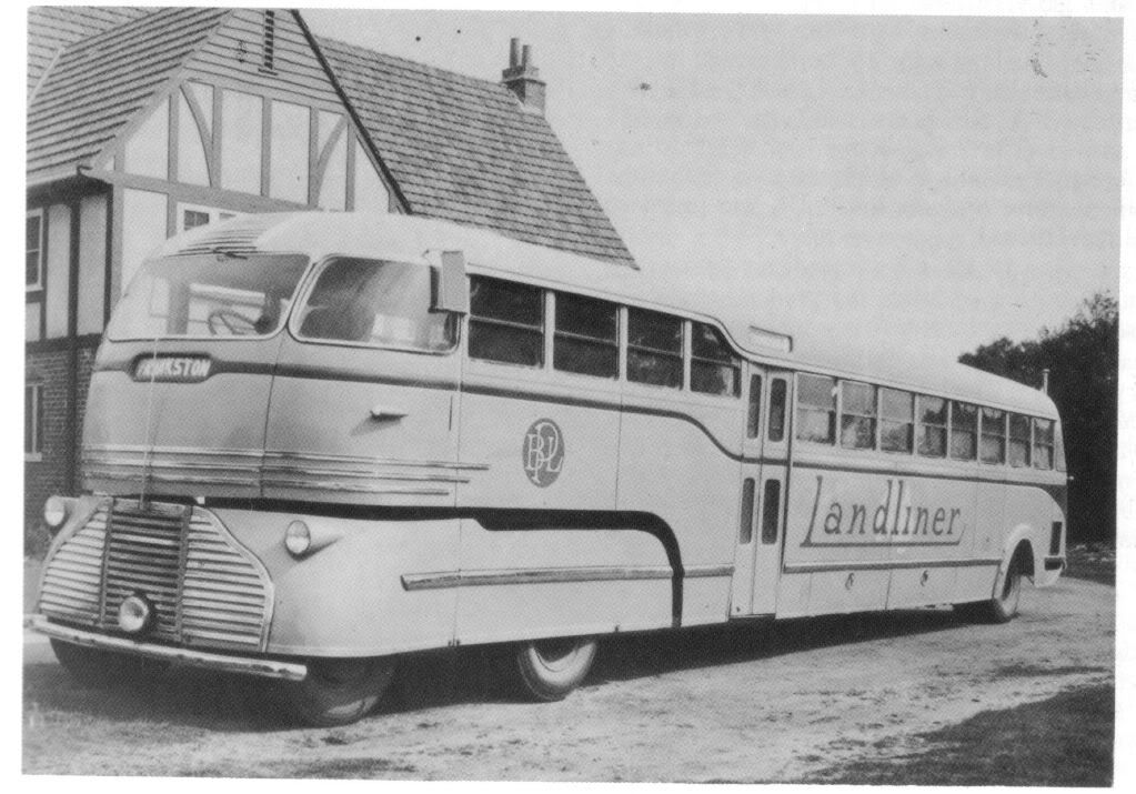 1945 Unusual bus Fowler Landliner - Bus, Australia, Retro, The photo, Interesting, Longpost