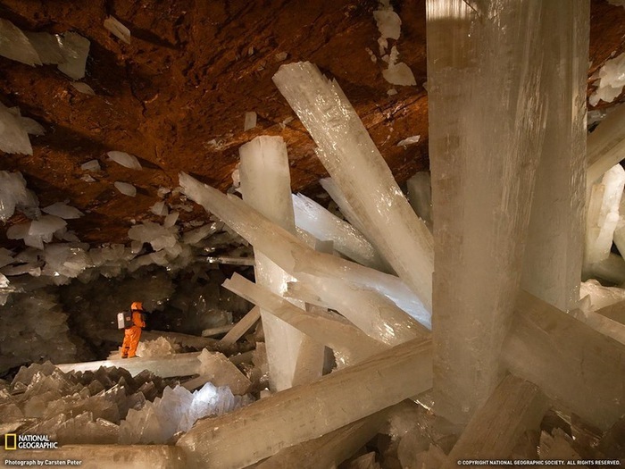 Cave of Crystals in Mexico. - Mexico, Crystals, Caves, Longpost