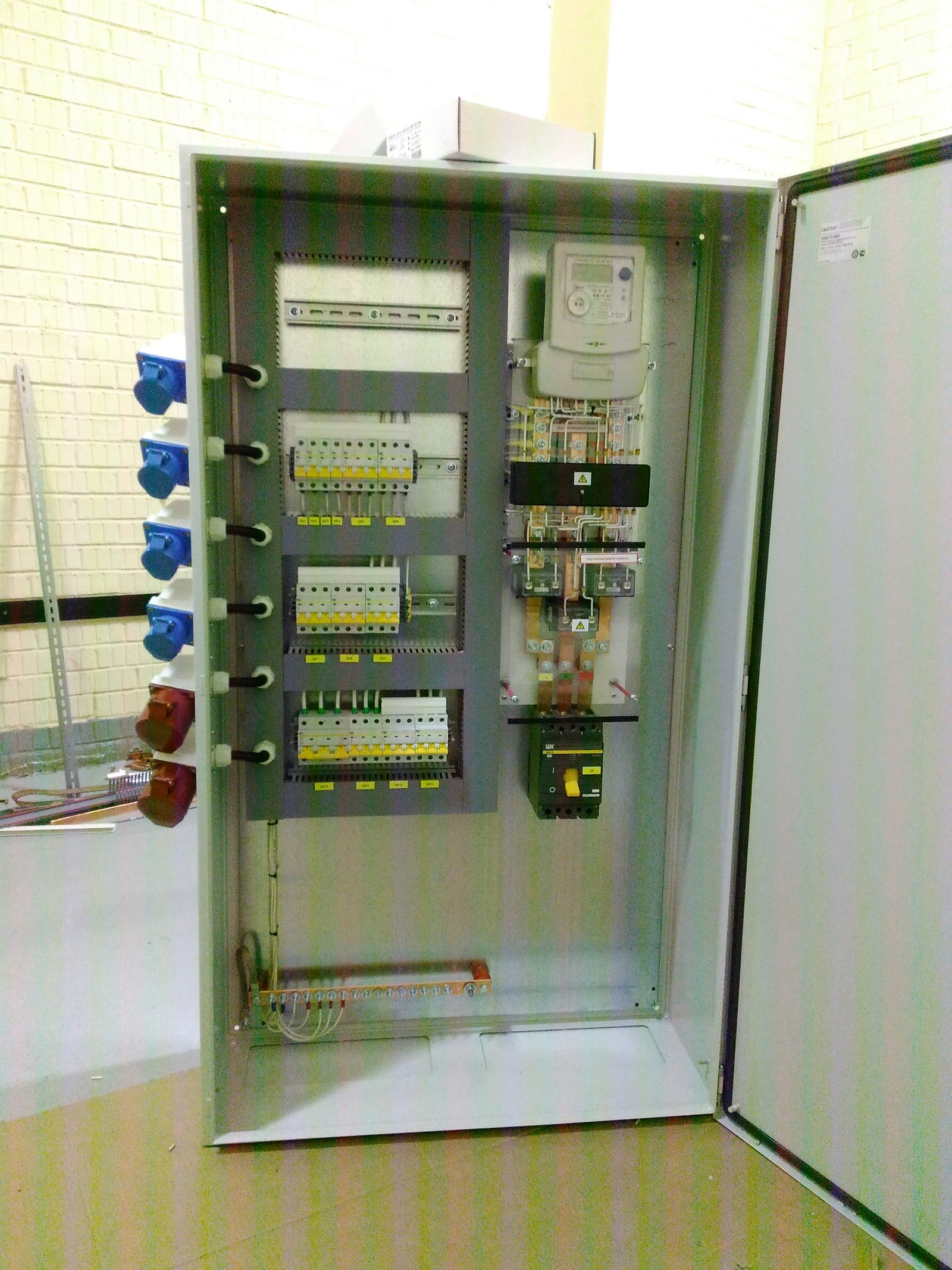 My vision of what a shield should be!) - My, Assembly, Electrical installation, Электрик, Longpost