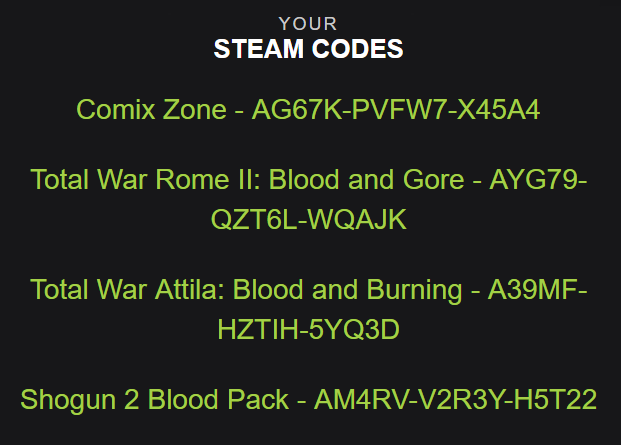 MWNL Codes - , Freebie, Steam, Games