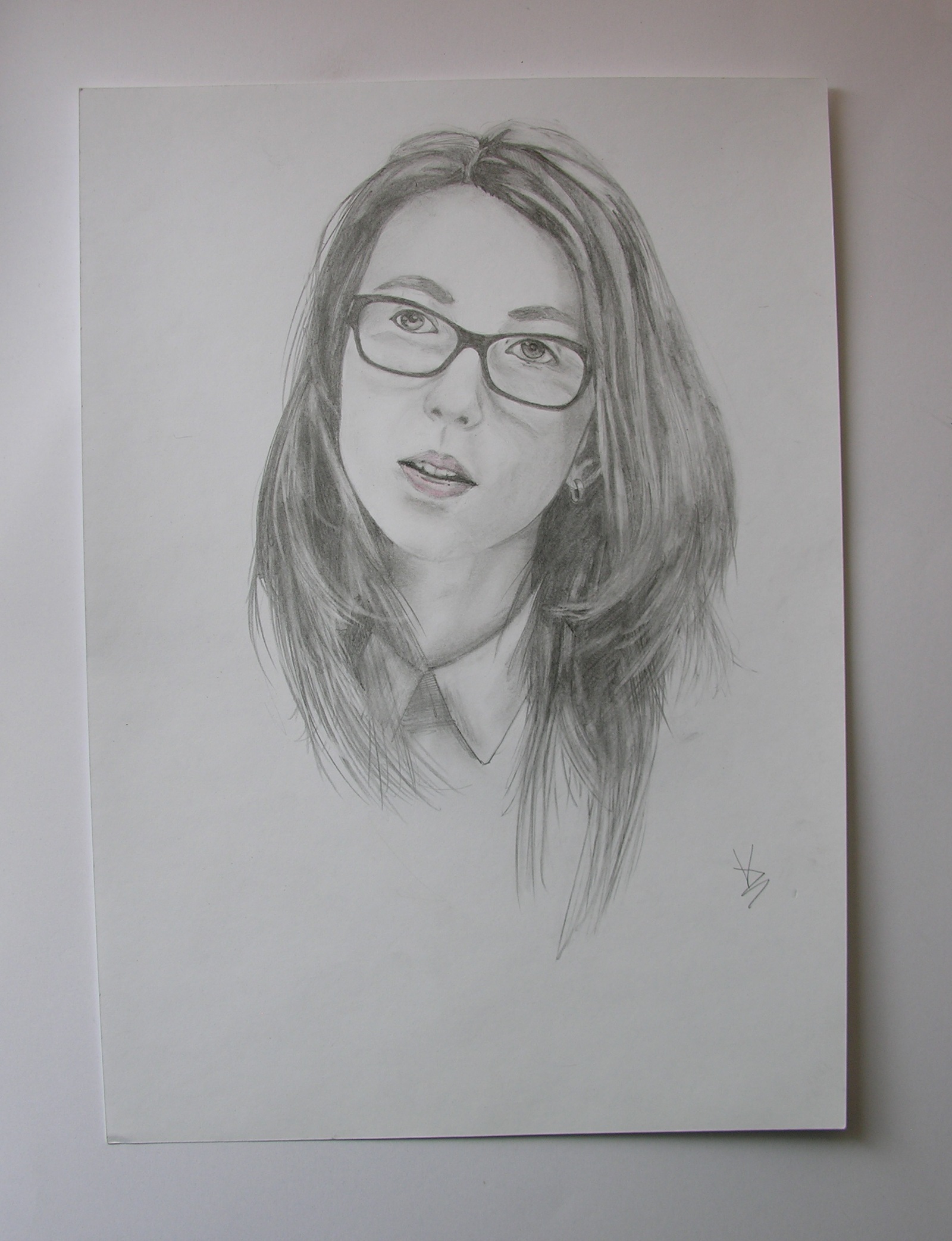 Portrait- #2 - My, Portrait, Drawing