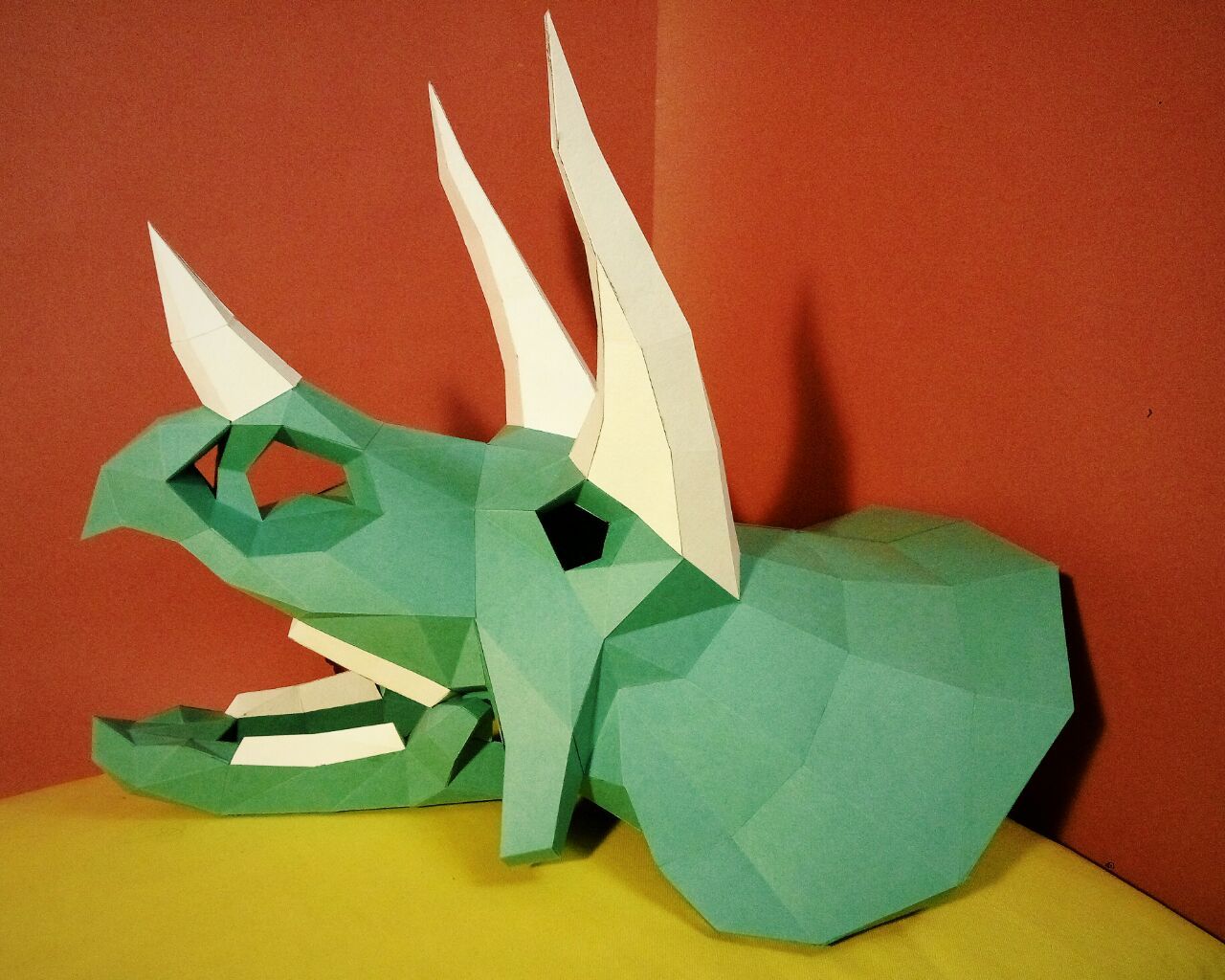 Pepacura lowpoly modeling. - My, Pepakura, Papercraft, Low poly, , Longpost