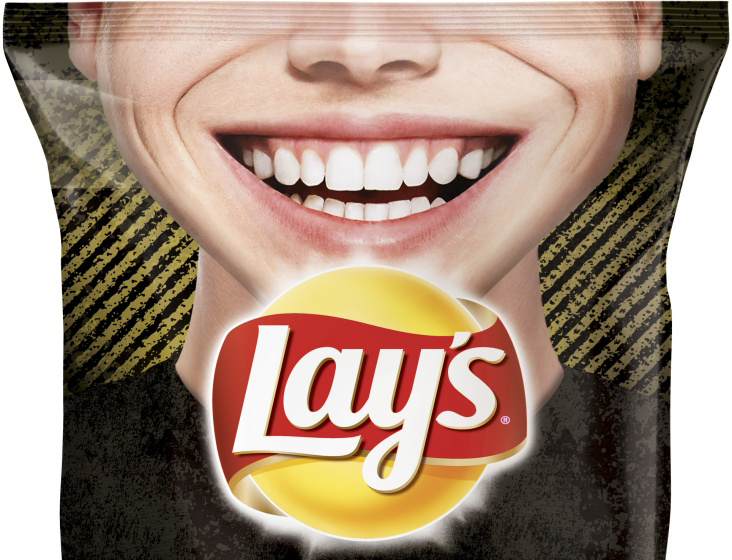 Новая упаковка LAYS - Lays, Улыбка, Атака Титанов, Длиннопост