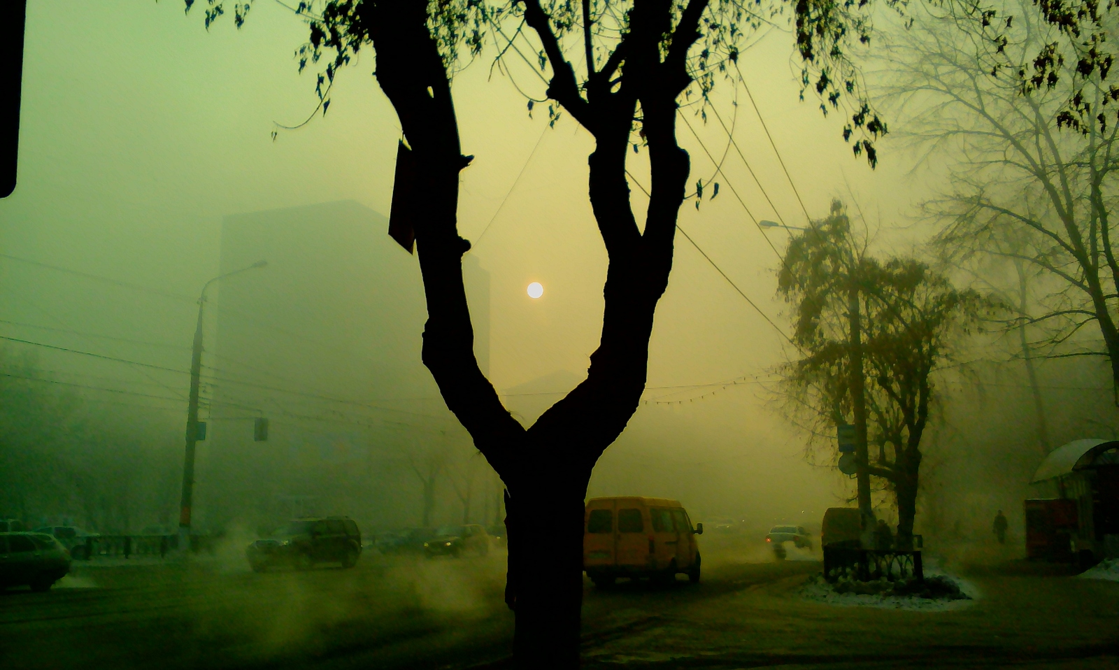 Our answer to Silent Hill - My, Russia, Magnitogorsk, Silent Hill, Fog