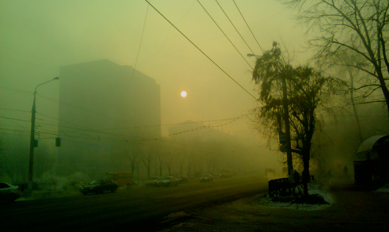 Our answer to Silent Hill - My, Russia, Magnitogorsk, Silent Hill, Fog