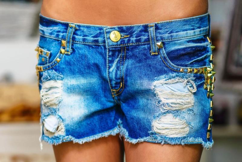 Как из джинсов сделать модные шорты
