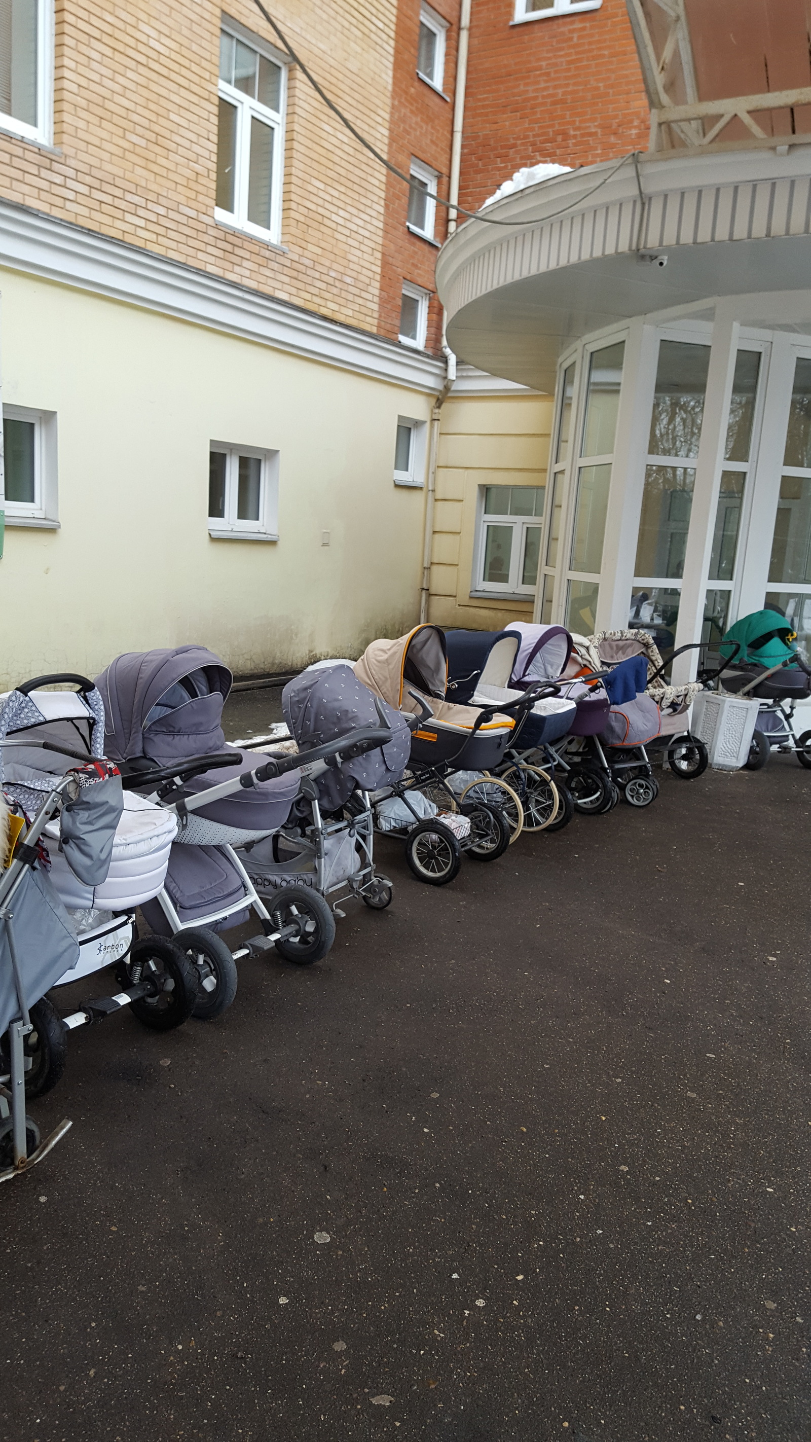 Parking ... - My, Humor, Baby carriage, Parking