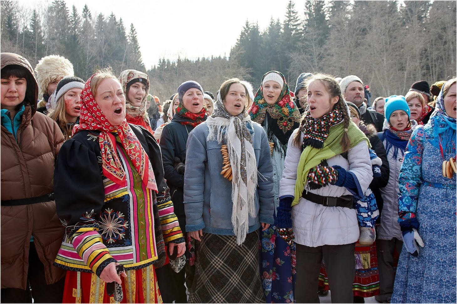 Праздники подмосковья. Бакшевская Масленица 2017.