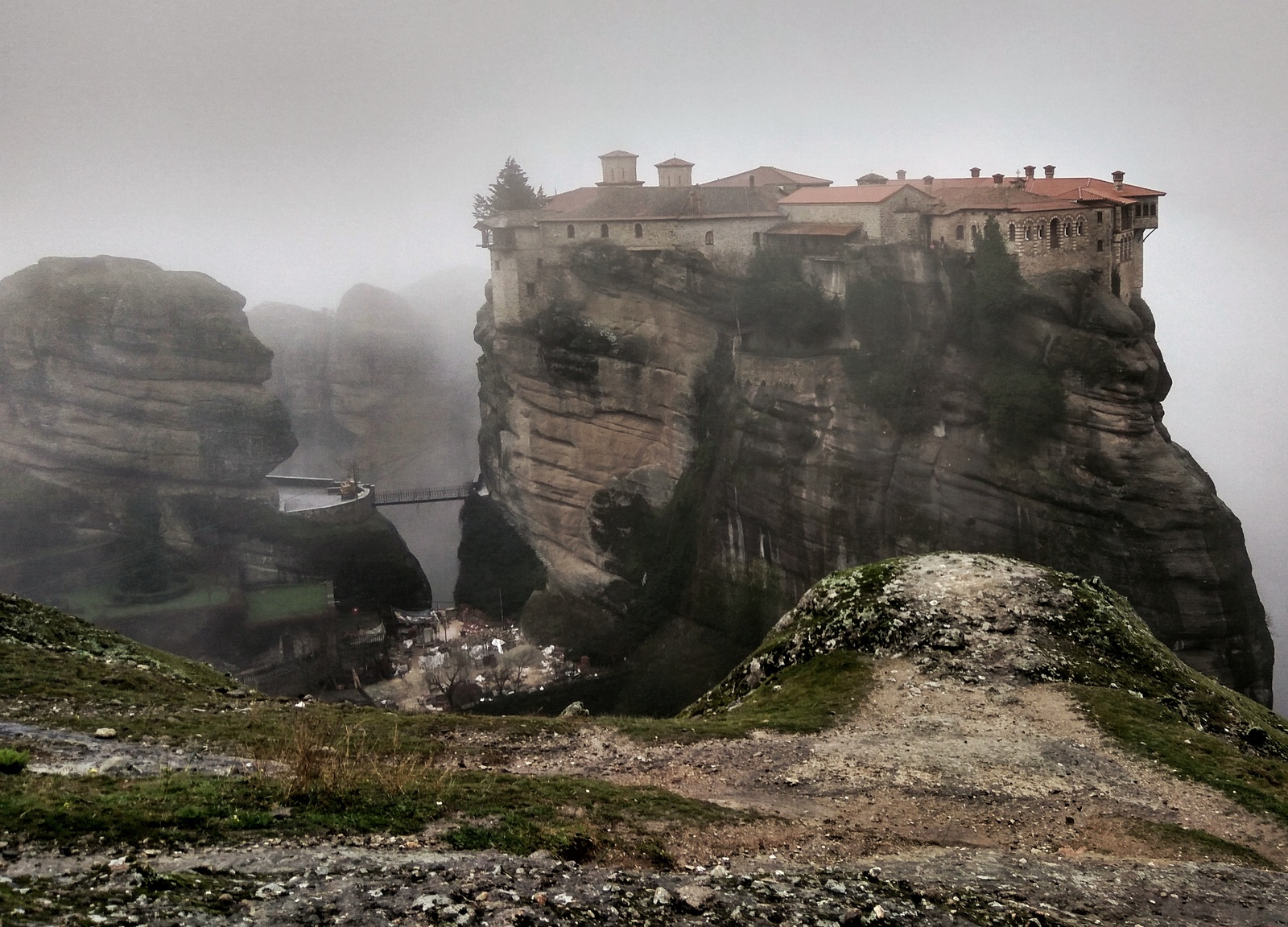 Floating in the air - My, My, The photo, Meteora Monastery, Greece, Longpost