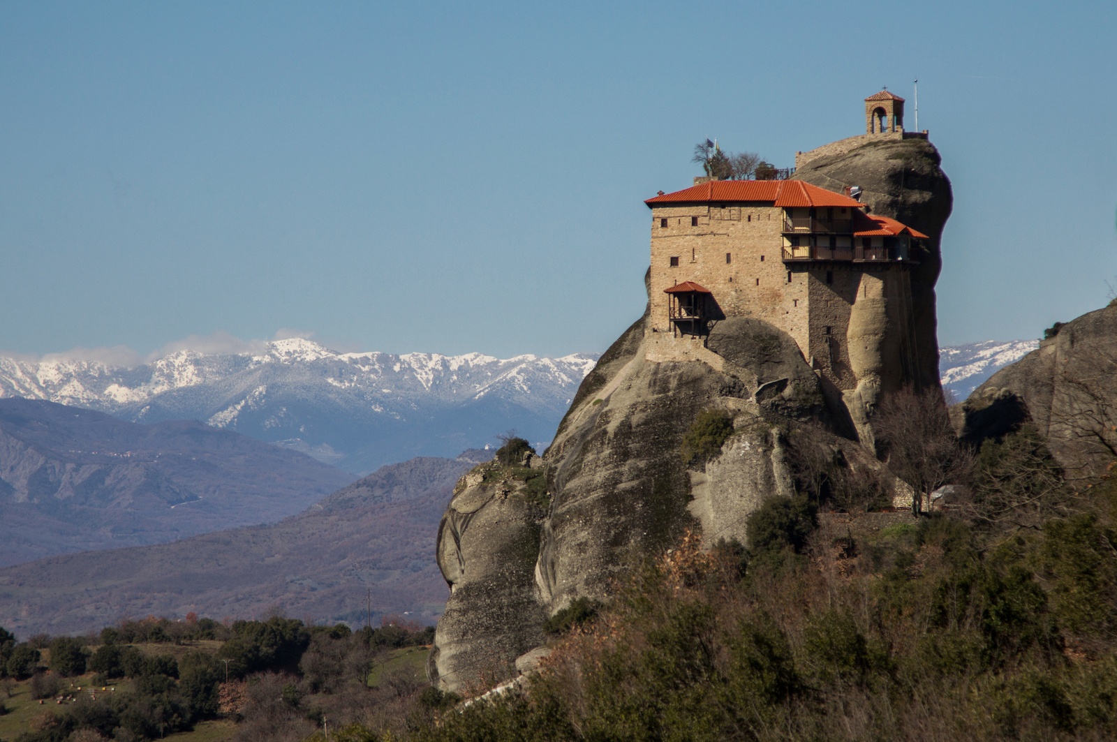 Floating in the air - My, My, The photo, Meteora Monastery, Greece, Longpost