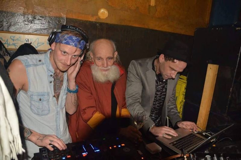 Berlin techno grandfather never misses a loud party - Relaxation, Old age, Video, Longpost