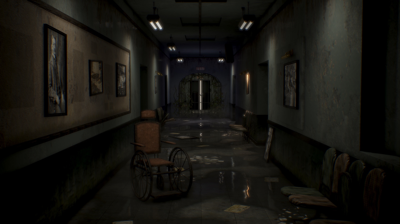 Abandoned hospital - My, 3D, Unreal Engine, Mayan, Substance painter