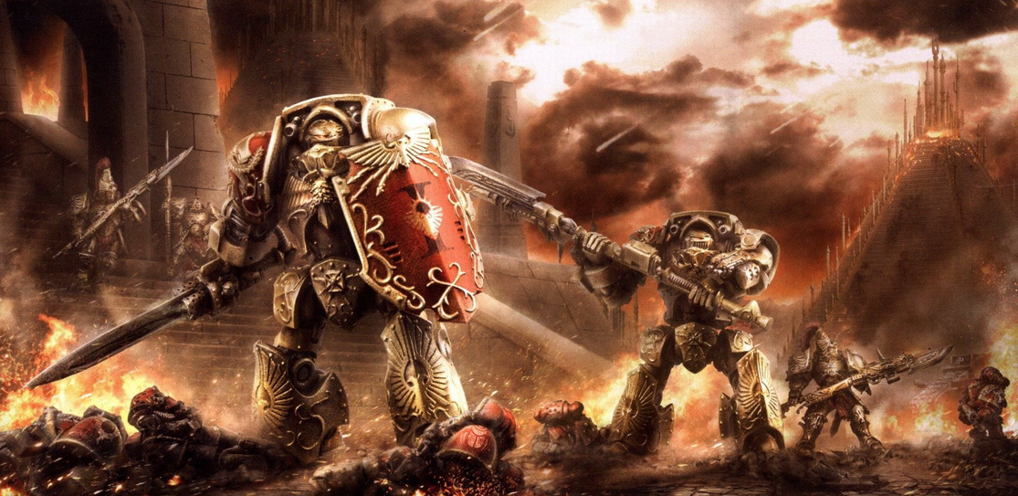 Сражения Ереси: битва за Просперо - войска - Warhammer 40k, Horus Heresy, Wh back, Burning of Prospero, Thousand Sons, Space wolves, Adeptus Custodes, Wh Art, Длиннопост