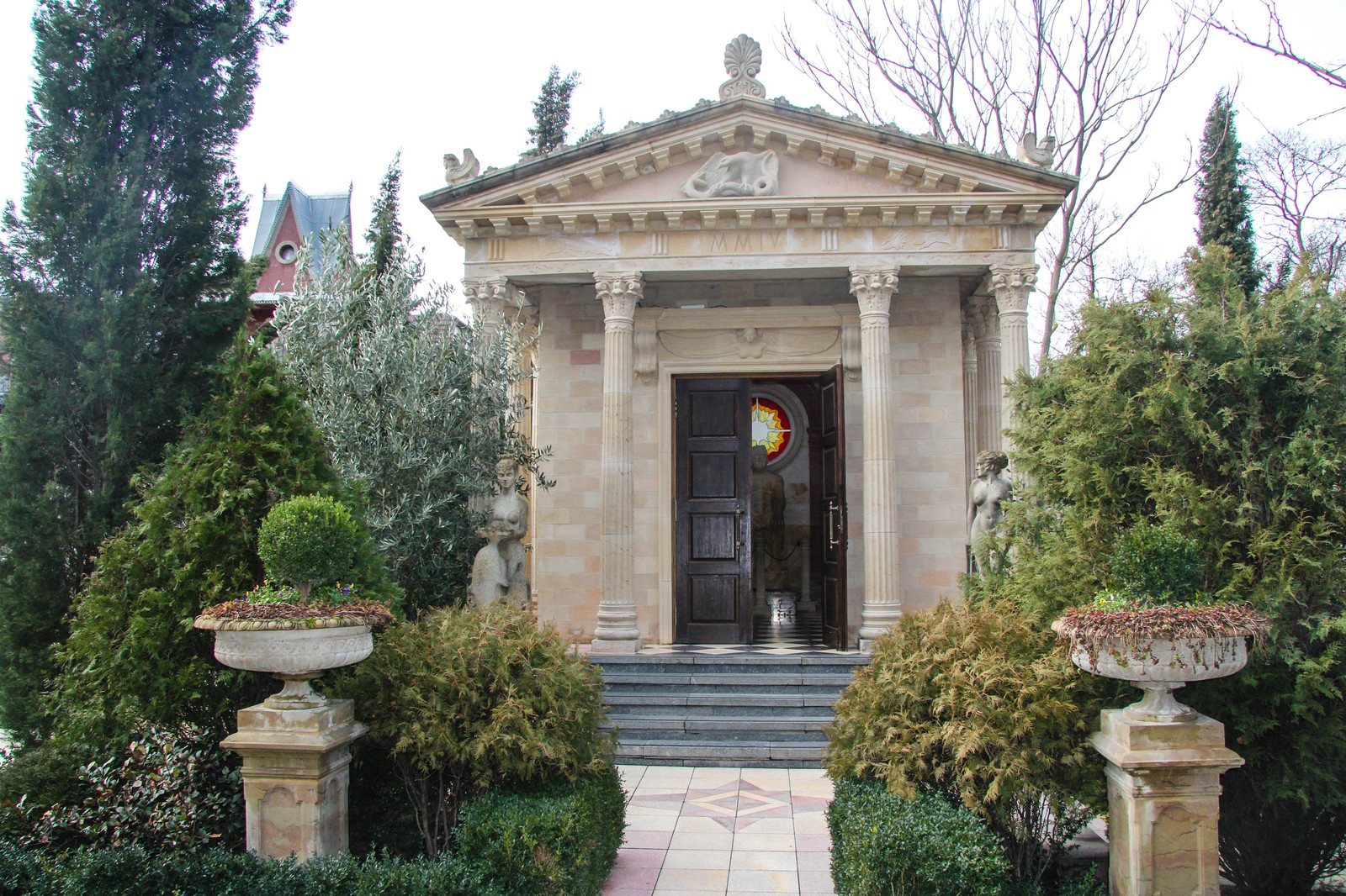 Old Park: a small architectural masterpiece in Kabardinka. - My, Kabardinka, The park, Gelendzhik, Black Sea, Architecture, Travels, Tourism, Longpost