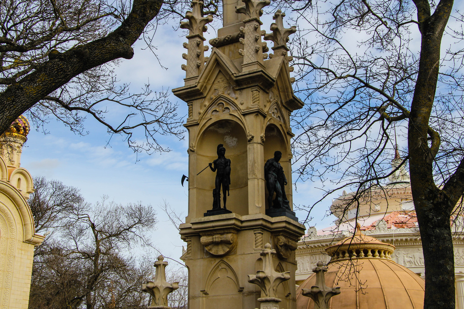 Old Park: a small architectural masterpiece in Kabardinka. - My, Kabardinka, The park, Gelendzhik, Black Sea, Architecture, Travels, Tourism, Longpost