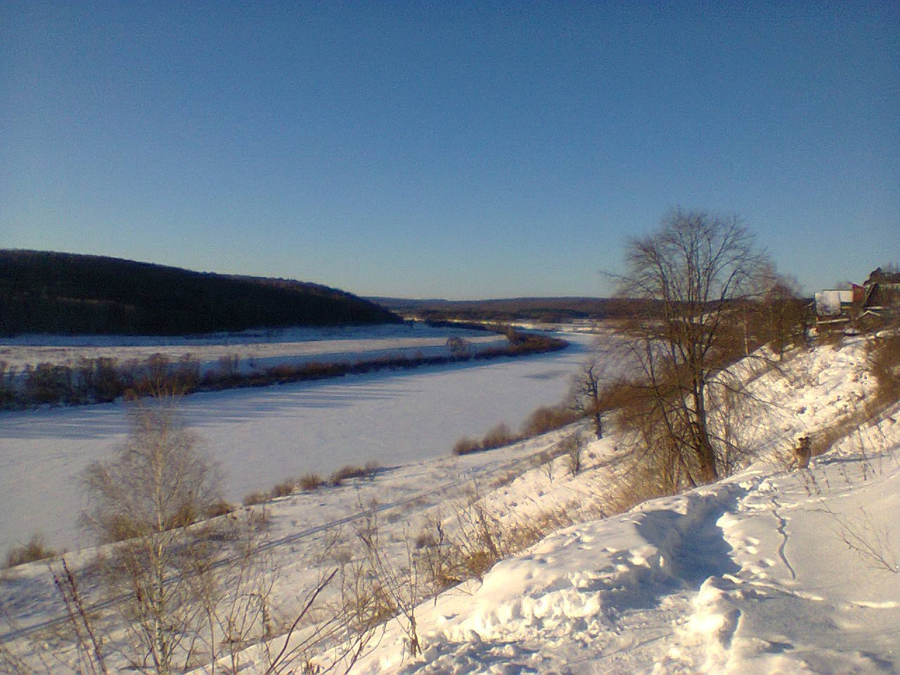 Oka. - My, Nature, Tula region, Oka, Seasons, Longpost