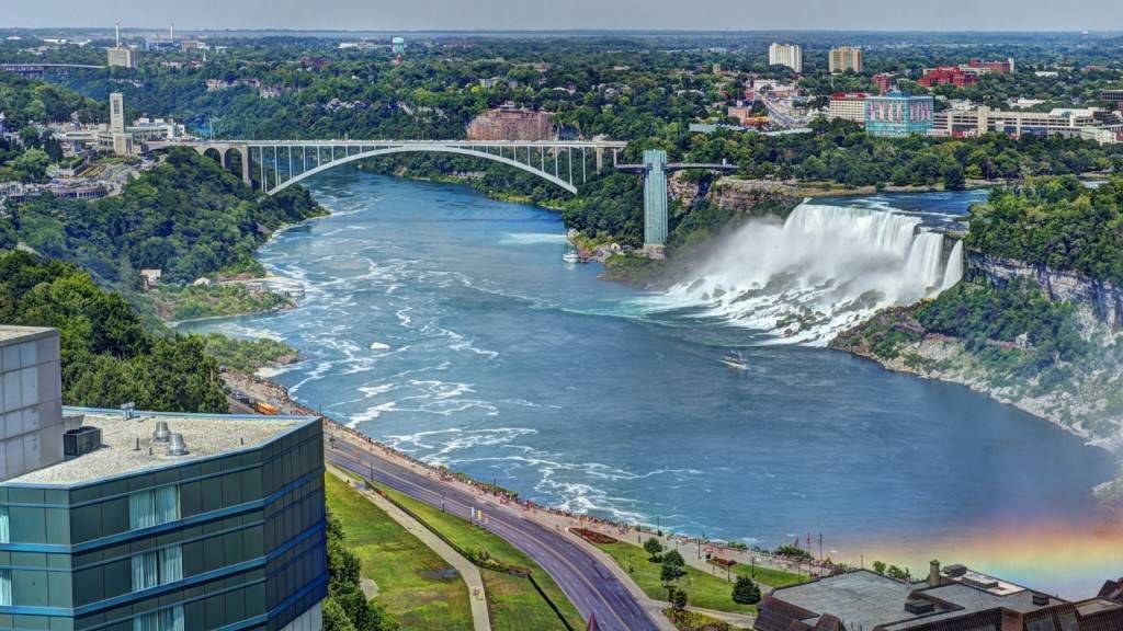 Ниагарский водопад. - Ниагарский водопад, Красивые места