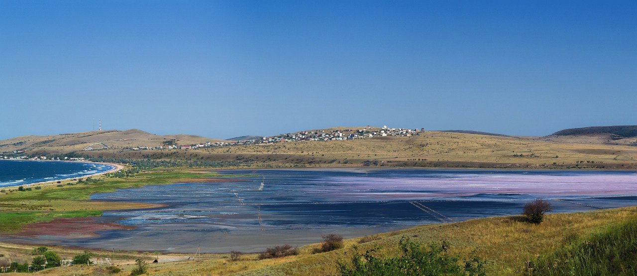 Views of Lake Chokrak - My, Kerch, Kurortnoye, , Lake, Crimea