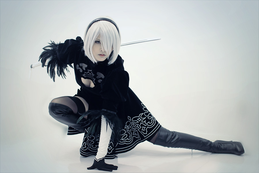 Nier cosplay - Deviantart, NIER, NIER Automata, Yorha unit No 2 type B, Yorhatype2b, Cosplay, Longpost