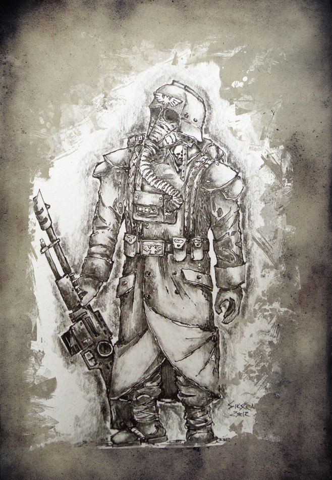 Ambush - Warhammer 40k, Death korps of krieg, Wh Art, Story, Longpost