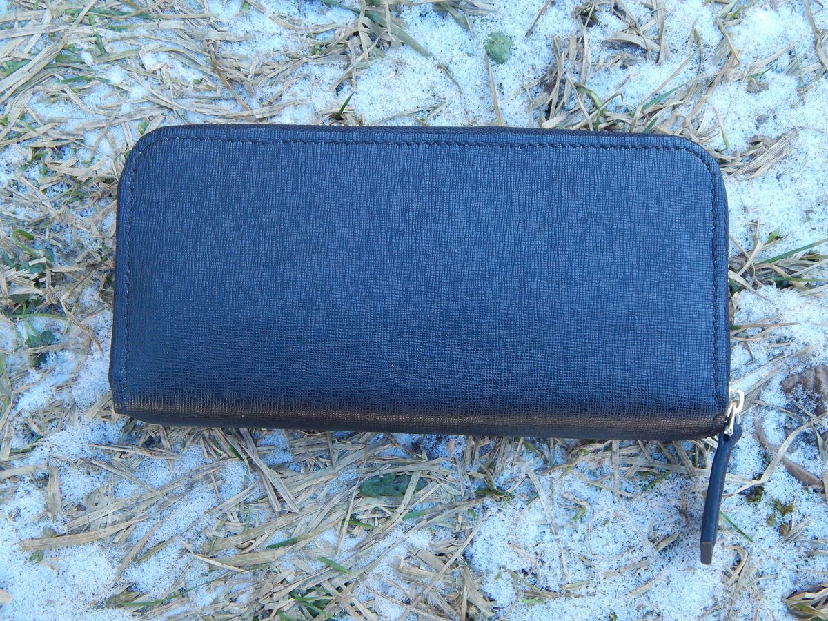 Zip wallet in detail - My, Leather, Leather, Handmade, Wallet, Clutch, My, Needlework, Longpost