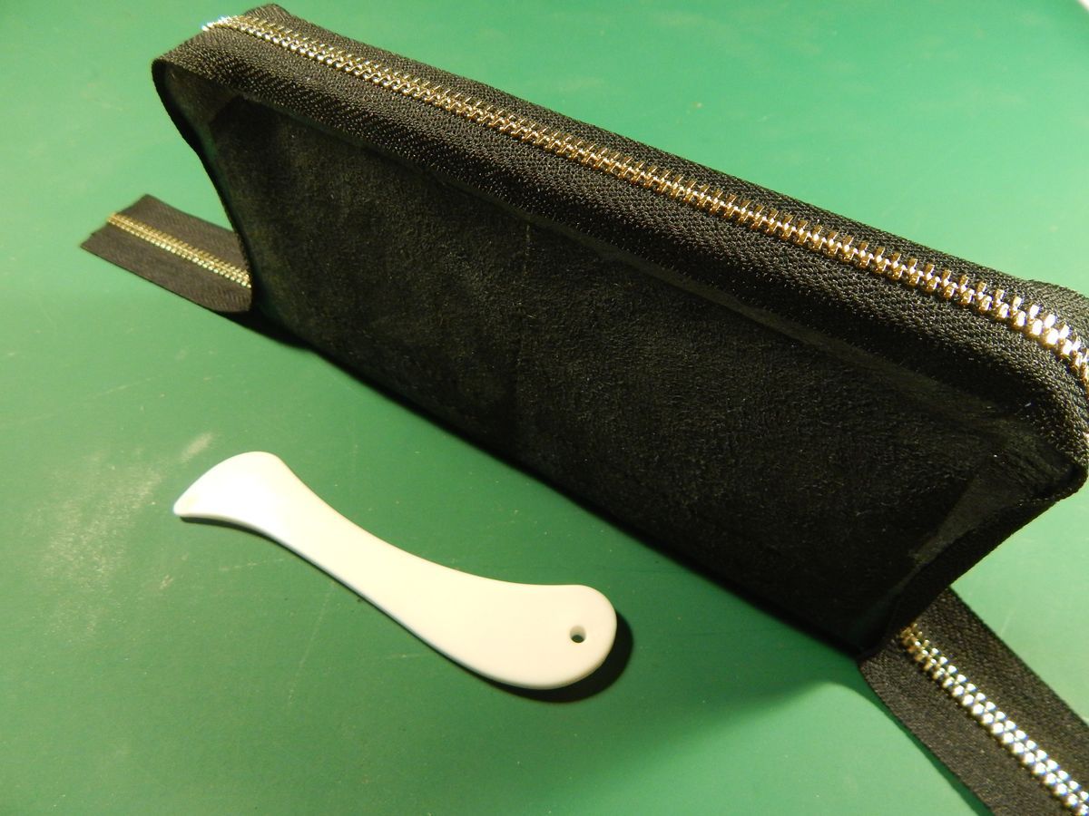 Zip wallet in detail - My, Leather, Leather, Handmade, Wallet, Clutch, My, Needlework, Longpost