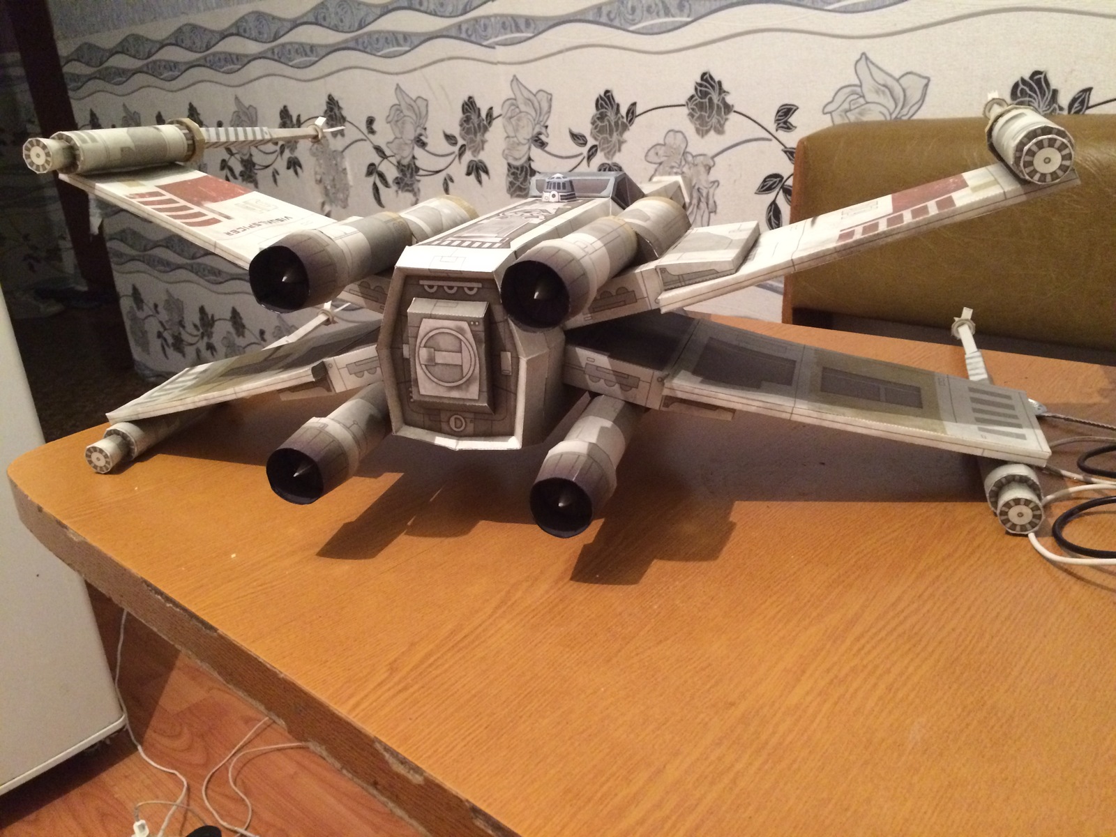 Star Wars - Starfighter - My, Starfighter, Star Wars, Starfighter, Spaceship, Space, Longpost