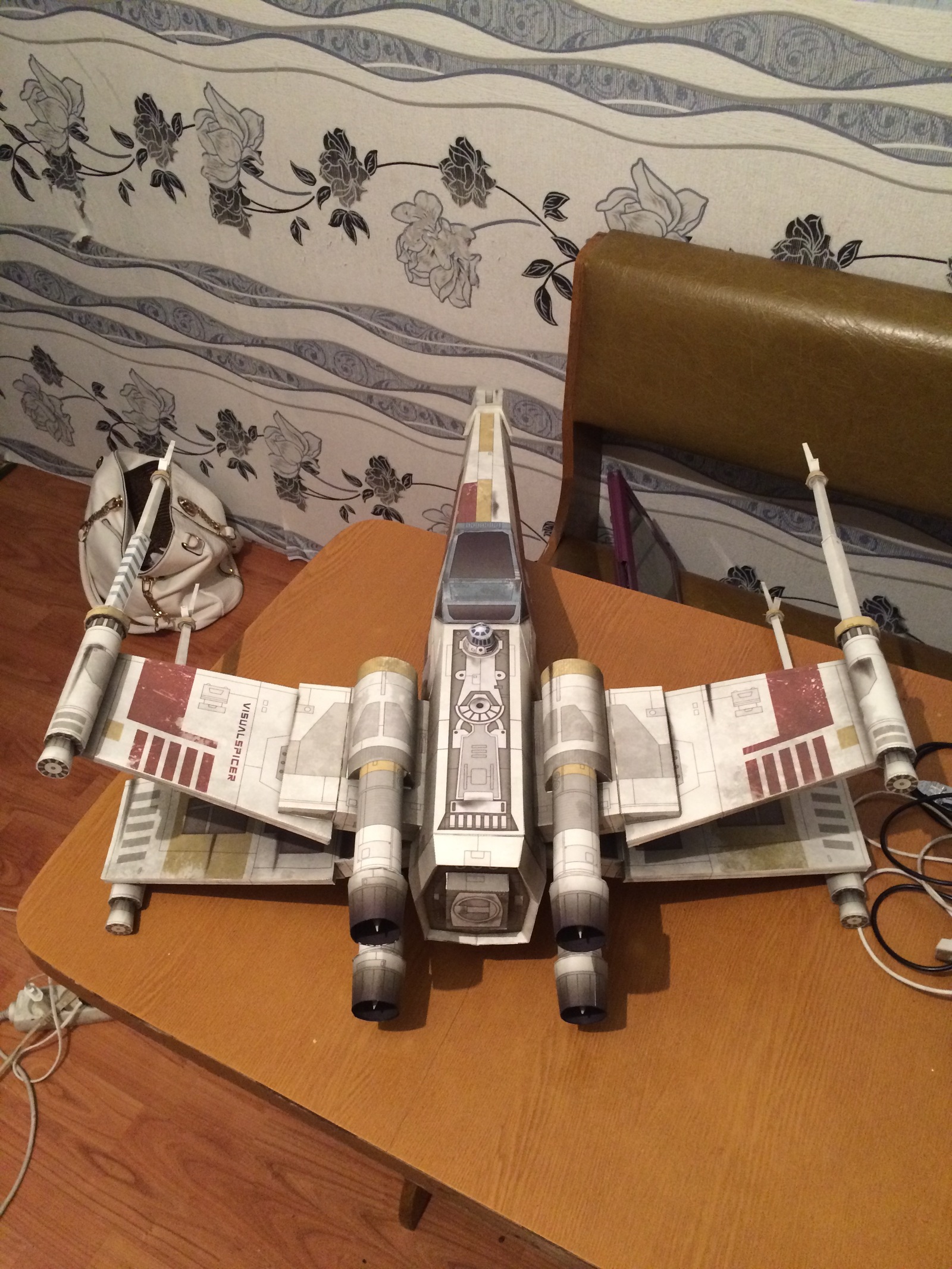 Star Wars - Starfighter - My, Starfighter, Star Wars, Starfighter, Spaceship, Space, Longpost