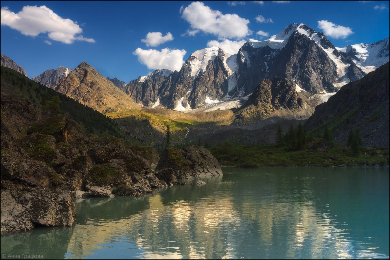 Shavlin Lakes - Shavlin Lakes, Mountain Altai, The photo, Nature, Lake, Russia, Summer, Landscape, Longpost, Altai Republic