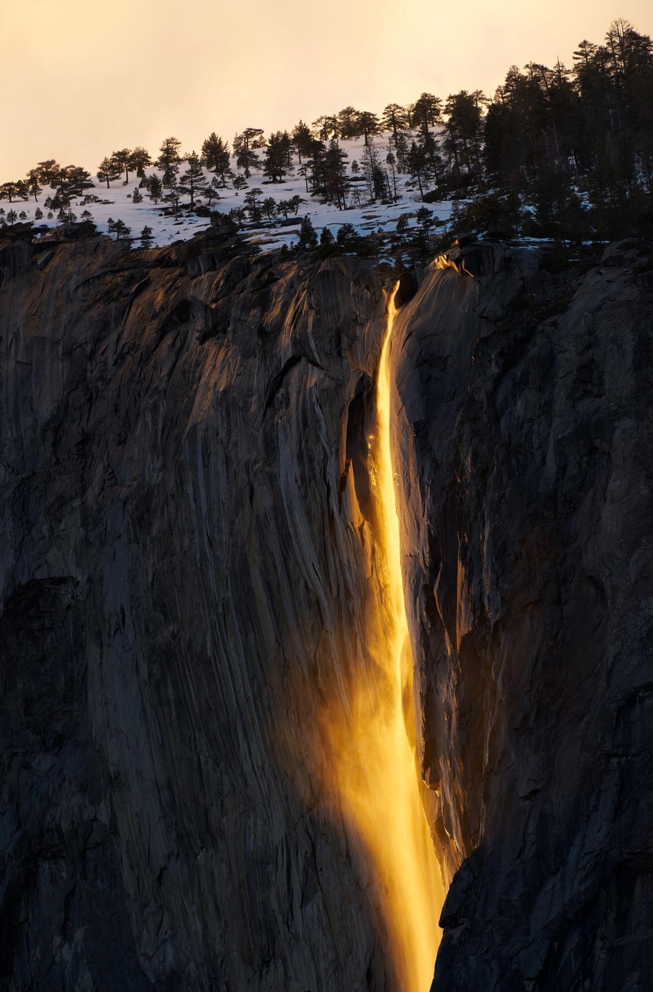 Waterfall Horsetail - Waterfall, Nature