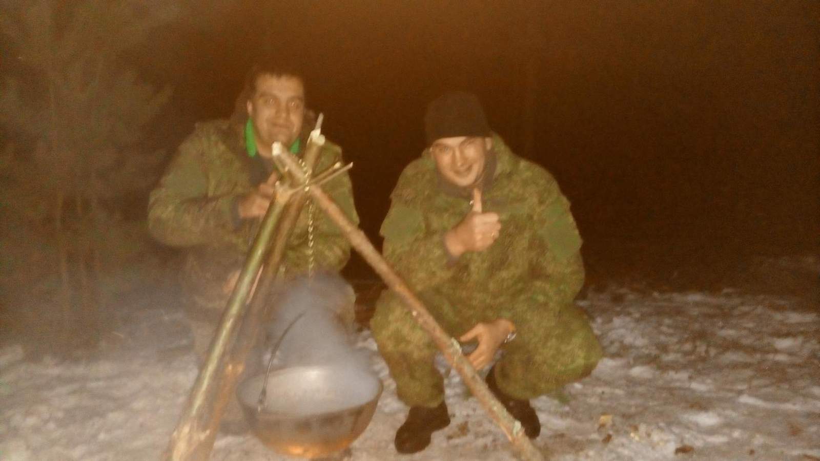 Camping overnight, cooking buckwheat porridge, - My, , , Bonfire, Tourism, Forest, Winter, Fire, Longpost