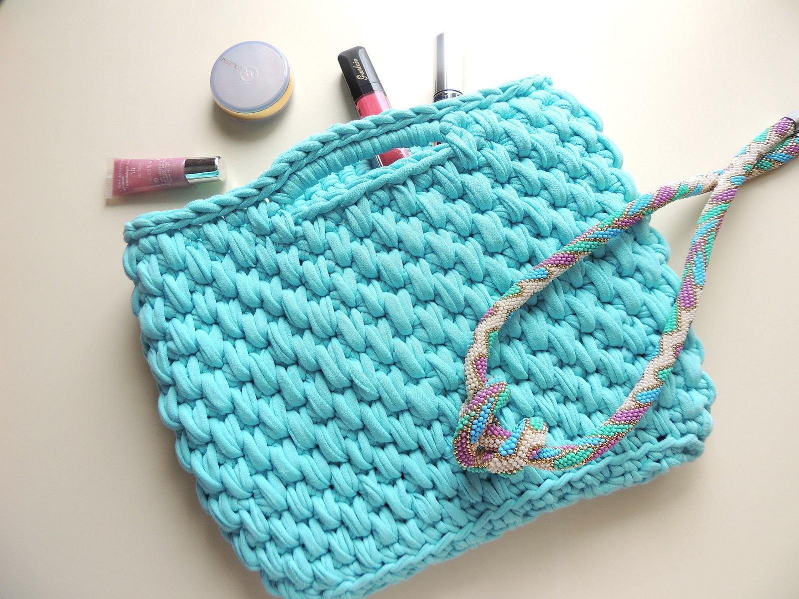 Handbag for spring - My, Сумка, Handmade, Crochet, , Longpost