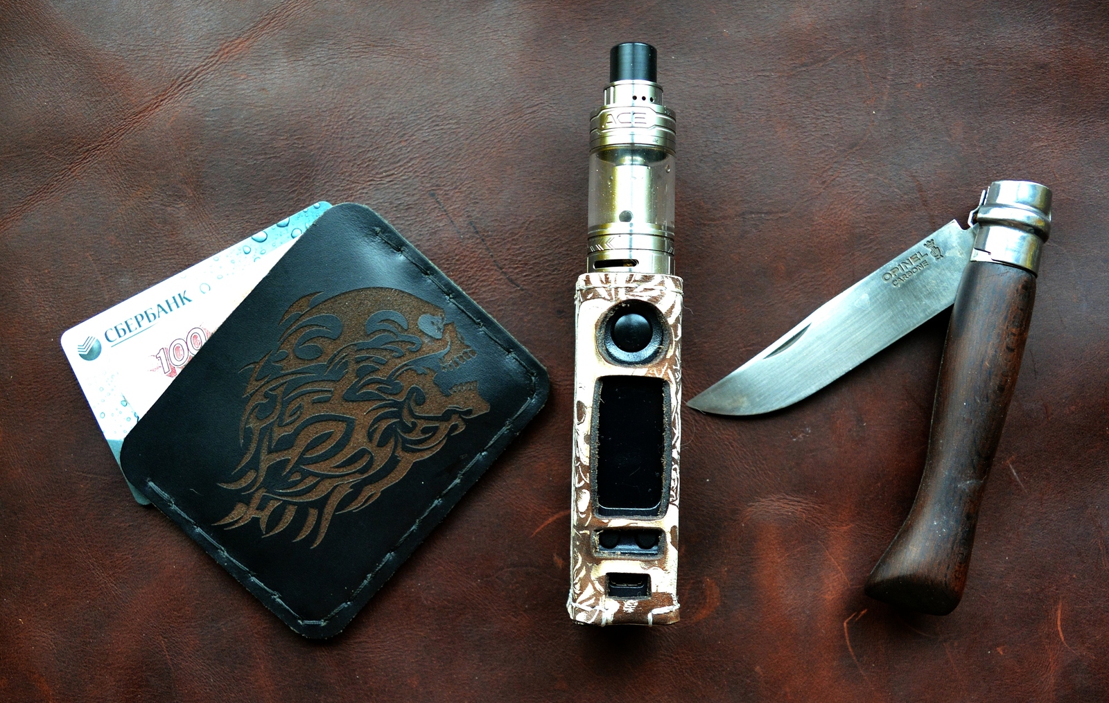 Case for fashion, part 2. - My, , Hovering, Vaping, E-cigarettes, Leather products, Handmade, Vape, 