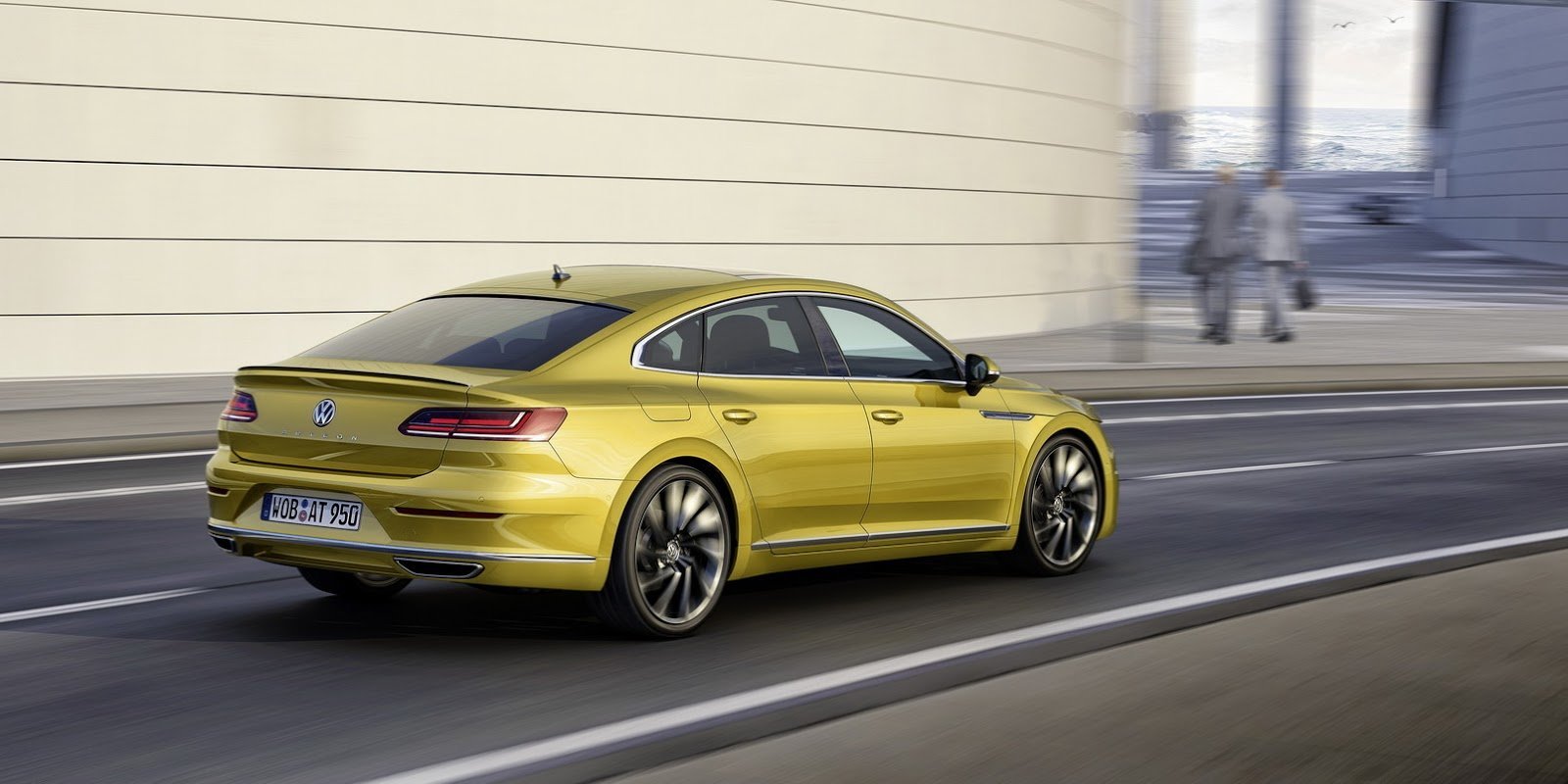 Volkswagen представил новую модель Arteon — ей заменят снятый с производства CC - Авто, Volkswagen, Areton, Длиннопост, Dromru