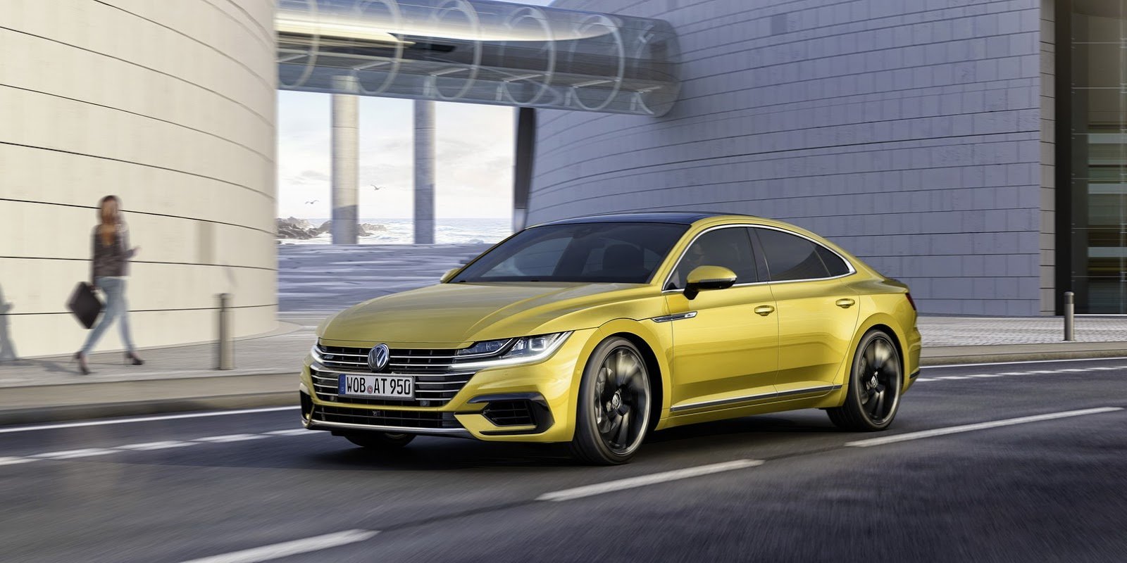 Volkswagen представил новую модель Arteon — ей заменят снятый с производства CC - Авто, Volkswagen, Areton, Длиннопост, Dromru