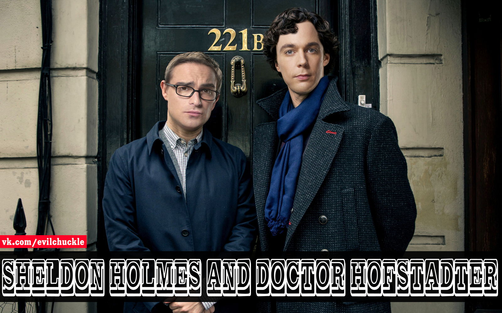 Sheldon Holmes and Doctor Hofstadter - Моё, Сериал Шерлок BBC, Теория большого взрыва, Шерлок Холмс